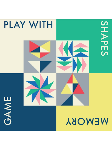 Play with shapes memory game