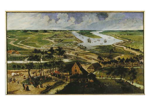De Antwerpse polder en de Palinghuizen buiten de Slijk- of Lillopoort